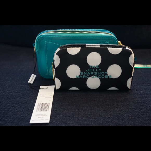 Marc Jacobs Jelly Snapshot in Turquoise Brand New - Picture 5 of 6